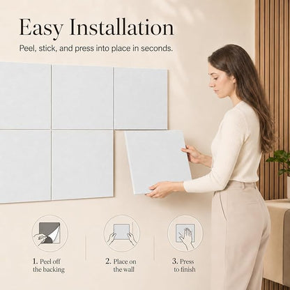 Large Cork Boards for Walls – 36" x 24" Self Adhesive Felt Wall Tiles - Image 4