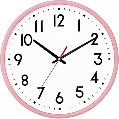 HZDHCLH Wall Clock Silent Wall Clocks Battery Operated 10 Inch Modern Non by HZDHCLH