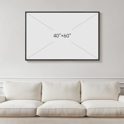 Extra Large Framed Abstract Wall Art - Image 3