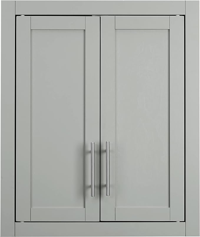 Crosley Furniture Savannah Wall Mounted Bathroom Storage Medicine Cabinet - Image 4