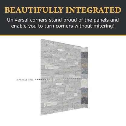 AZ Faux High-Density Polyurethane Faux Stone Flush Inside Corner - Image 7