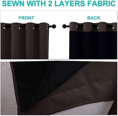 NICETOWN 100% Blackout Curtains - Image 6
