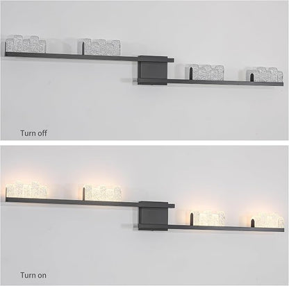 Qcyuui Modern Wall Sconces 47.2inch Dimmable LED Wall Lights 3000K Acrylic Wall - Image 9