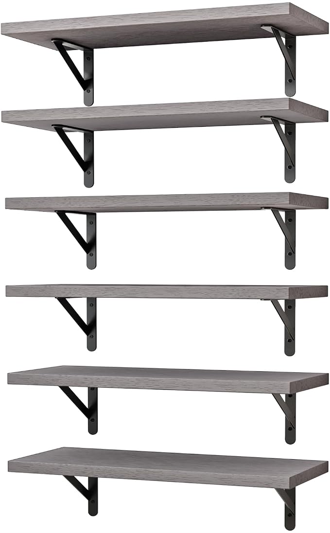YGEOMER 16.5 Inch Floating Shelves by YGEOMER