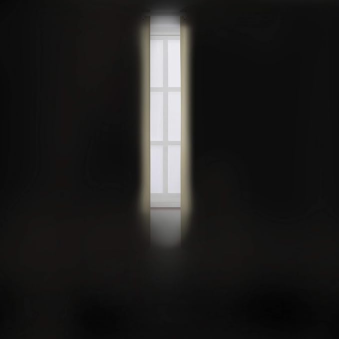 LEMOMO Beige Blackout Curtains 34 x 54 Inch Length/Set of 2 Curtain - Image 3