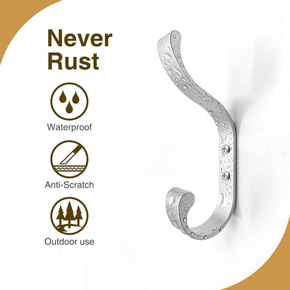 bussdis Coat Hooks Wall Mount for Hanging - Image 8