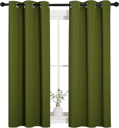 NICETOWN Window Curtain Panels, Christmas Window Decoration Thermal Insulated - Image 4