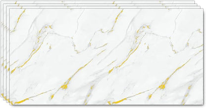 IZODEKOR Marble-Look Wall Panels – Set of 4, 47.24 × 23.62 inches – Alternative by Izodekor3DWallPanels