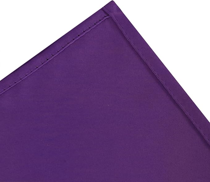 LEMOMO Blackout Curtains 52 x 90 Inch Long Purple Curtains Set of 2 Panels Room - Image 7