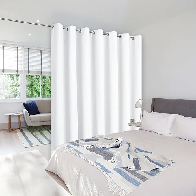 NICETOWN Floor to Ceiling Curtains, Room Divider Curtain Screen Partitions by NICETOWN