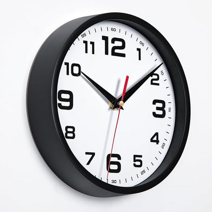 Silent Wall Clocks Battery Operated 12 Inch No Ticking Modern Analog Clock - Image 6