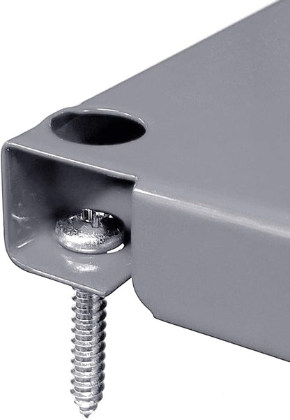 Wall Control 30-P-3232G Gray Metal Pegboard Pack - Image 3