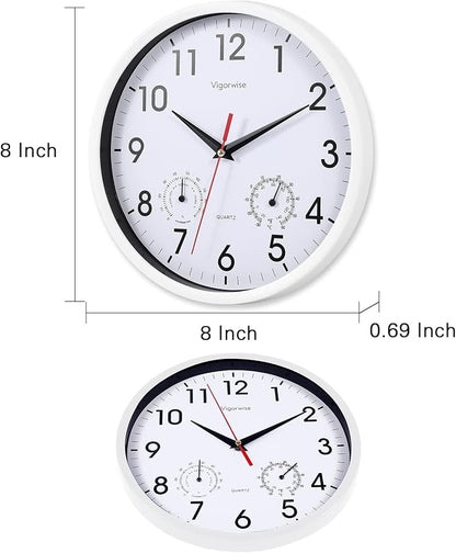 Wall Clock, Sweep Silent Movement Accurate Clocks - Image 3