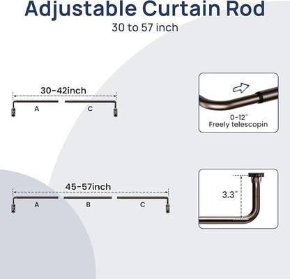 ENJOYBASICS Blackout Curtain rod - Image 5