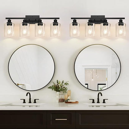 MOKATNG 4-Light Bathroom Light Fixtures, Vanity Light - Image 6