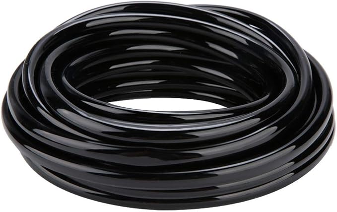 10M Irrigation Watering Hose Systems, 8/11mm PVC Flexible Pipe Drip Hose Tubing Watering Equipment,for Greenhouse flower plants lawn Garden