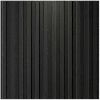 Art3d Slat Wall Panel, 3D Fluted Textured Panel 12-Tile 19.7 x 19.7in. - Image 2