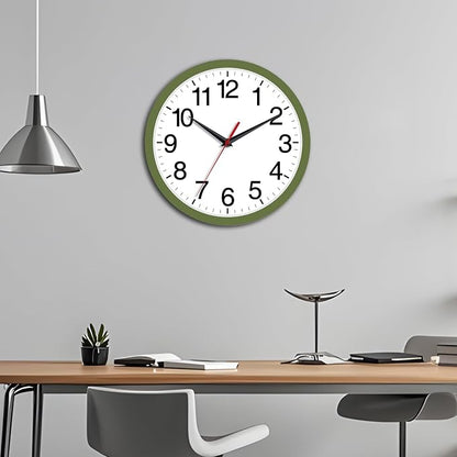 Rohioue Wall Clock Modern 8 Inch Battery Operated Silent Non Ticking Small - Image 8