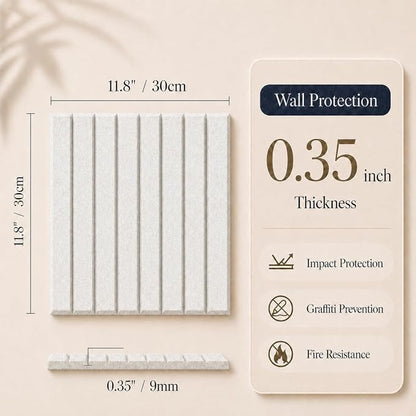 Large Cork Boards for Walls – 36" x 24" Self Adhesive Felt Wall Tiles - Image 2
