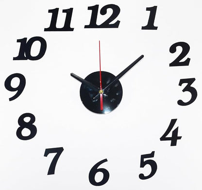 OceeK DIY Wall Clock, Modern Silent Non-Ticking, Battery Operated, 3D Quality - Image 2