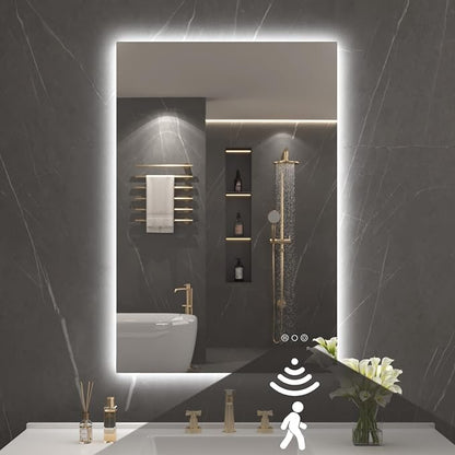 LOVESPEJO 24"x36" Backlit Mirror Bathroom, LED Bathroom Mirror by LOVESPEJO
