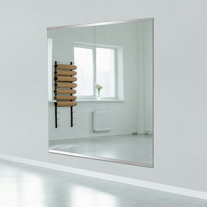 Ruomeng Home Gym Mirror, Large Frameless Body Mirror Tempered Glass - Image 2