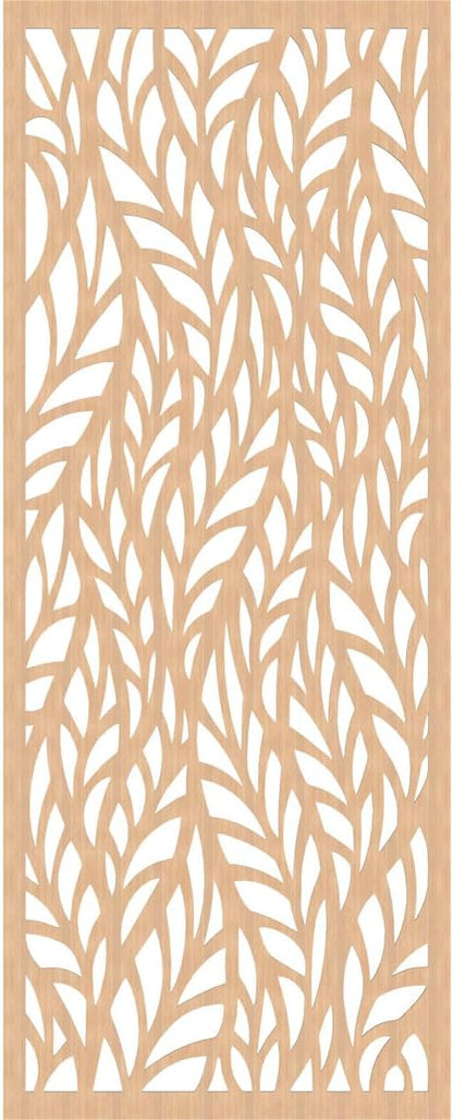 35 3/8"W x 89 3/8"H x 1/4"T Ortonville Decorative Fretwork Wood Wall Panels - Image 4