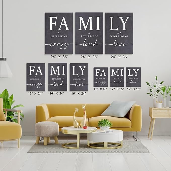GUBIYU Gray Home Wall Art for Living Room Dining Room Pictures Wall Decor - Image 6