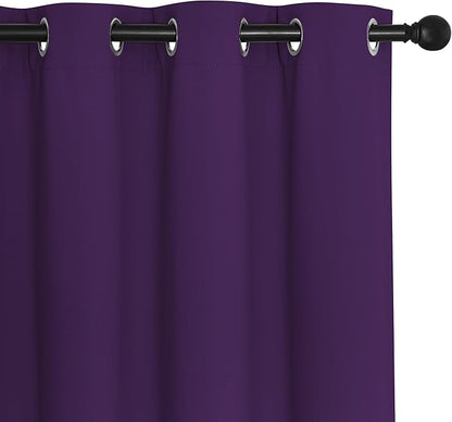 NICETOWN Royal Purple Blackout Curtains - Image 7