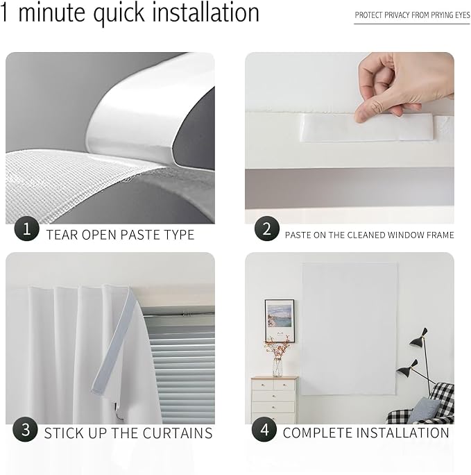 Instant Blackout Window Curtain - Image 4