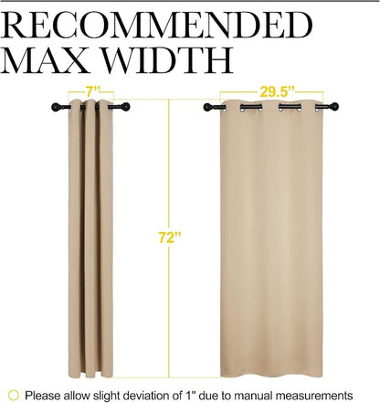 NICETOWN Room Darkening Curtain Panels - Image 7