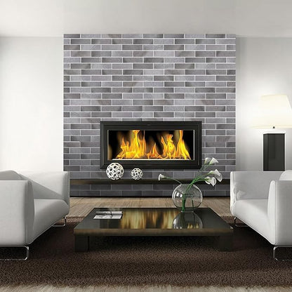 100 Vintage Grey Faux Brick Wall Tiles, 3D Thin Brick Veneers - Image 4