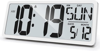 TXL Large Digital Wall Clock by TXL