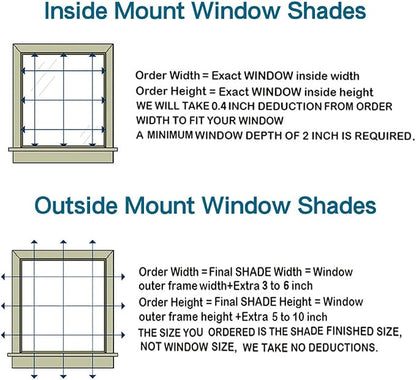 Letau No Drill No Tools Cordless Wood Window Shades Blinds, Bamboo Light - Image 8