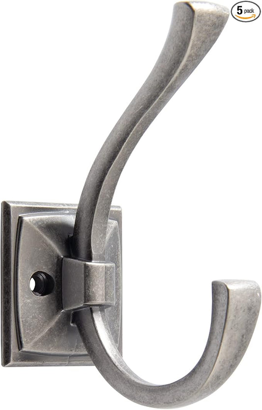 TUNNY 5 Pack Antique Design Wall Hanging Coat Hook by TUNNY