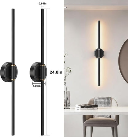 Battery Operated Wall Sconces Set of 2, Dimmable 6000mAh Rechargeable Wall - Image 8