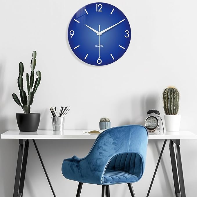 XFM Modern Wall Clock 16 Inch Silent Non-Ticking Wall Clocks Battery Operated - Image 4