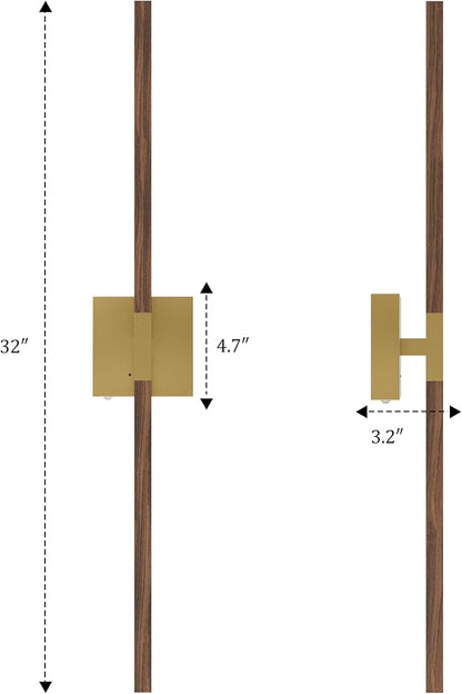 Rayogale 32 Inch Rechargeable Battery Operated Wall Sconce Set 2, 8000mAh - Image 6