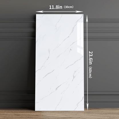 Haimin Wall Panels Peel and Stick 10 Pieces 23.6x11.8in Lightweight Backsplash - Image 2