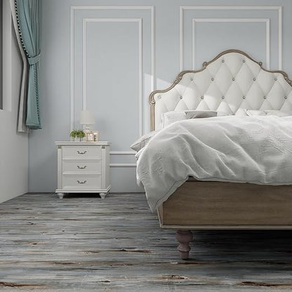 Wood Grain Peel and Stick Floor Tiles – 11.8” Width, Full Roll Length of 118" – - Image 2