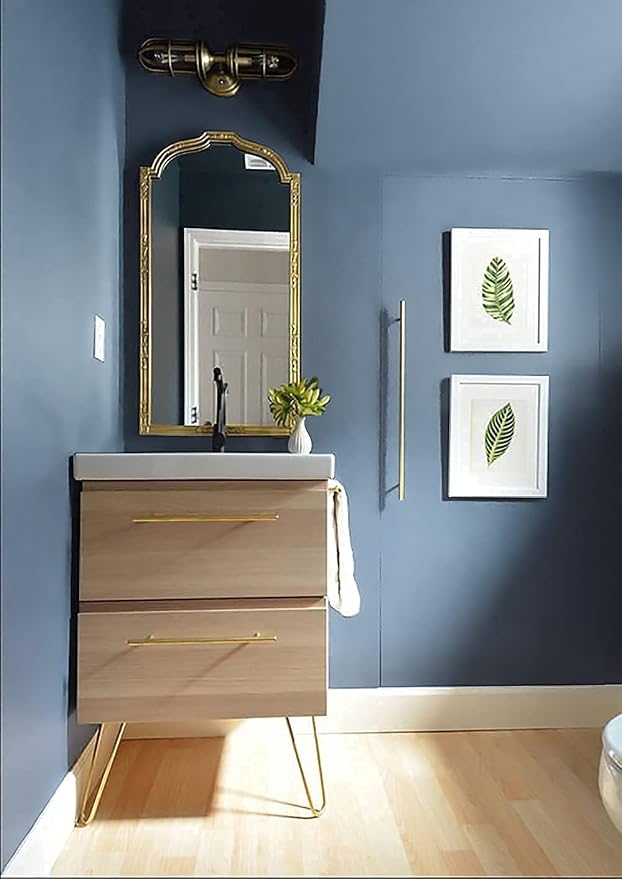 Dimoon 590''x17.7'' Blue Peel and Stick Wallpaper Contact Paper Modern Self - Image 3