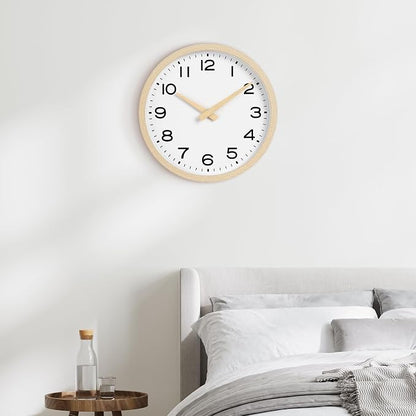 AKCISOT Wall Clock 14 Inch, Boho Large Wall Clocks Battery Operated Non Ticking - Image 9