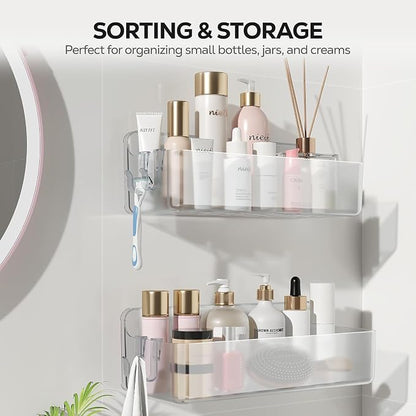 Nieifi Adhesive Wall Shelf, Shower Shelves, Shower Organizer - Image 9