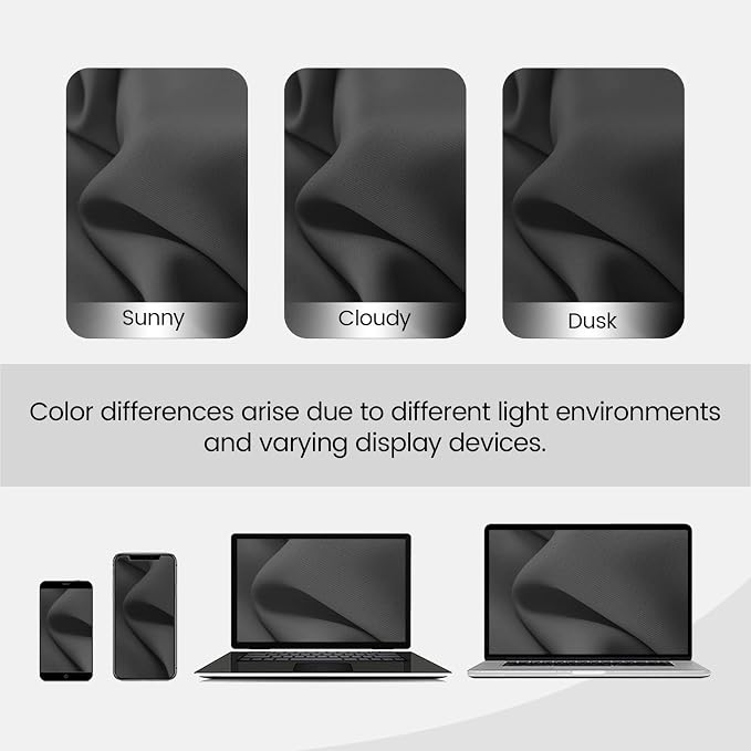 Black Out Curtains for Bedroom Windows 52 x 90 Inch Long 2 Panels - Image 7