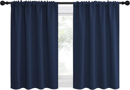 NICETOWN RV Blackout Curtains for Camper Windows, Kitchen Curtains, Short by NICETOWN