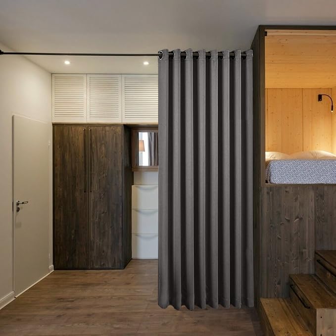 NICETOWN Wall Curtain for Bedroom, Room Divider Curtain for Doorways, Vertical - Image 5