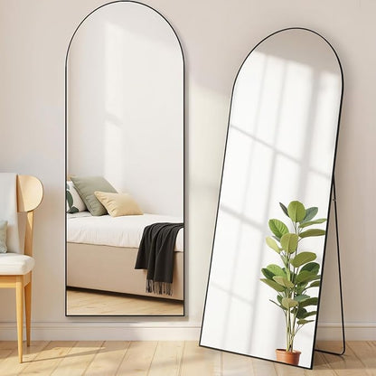 Arched Mirror Full Length, Upgraded 21"x64" Body Wall Mirrors by Aidoly