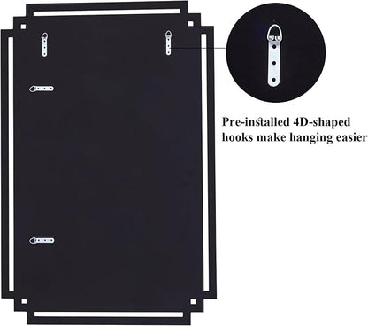 32" X 47" Large Bathroom Wall Mirror - Image 9