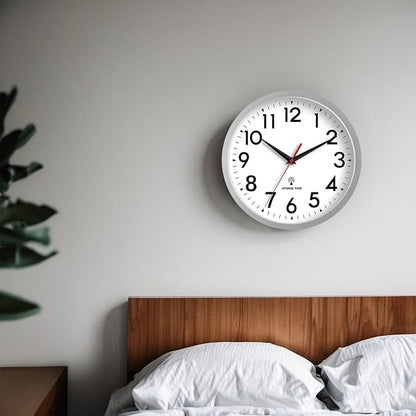 DAXSMY Atomic Wall Clock Analog 12 Inch Battery Operated Modern Decorative - Image 5