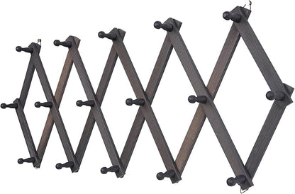 SCUNDA Rustic Wall Mounted Hat Rack by SCUNDAHOME